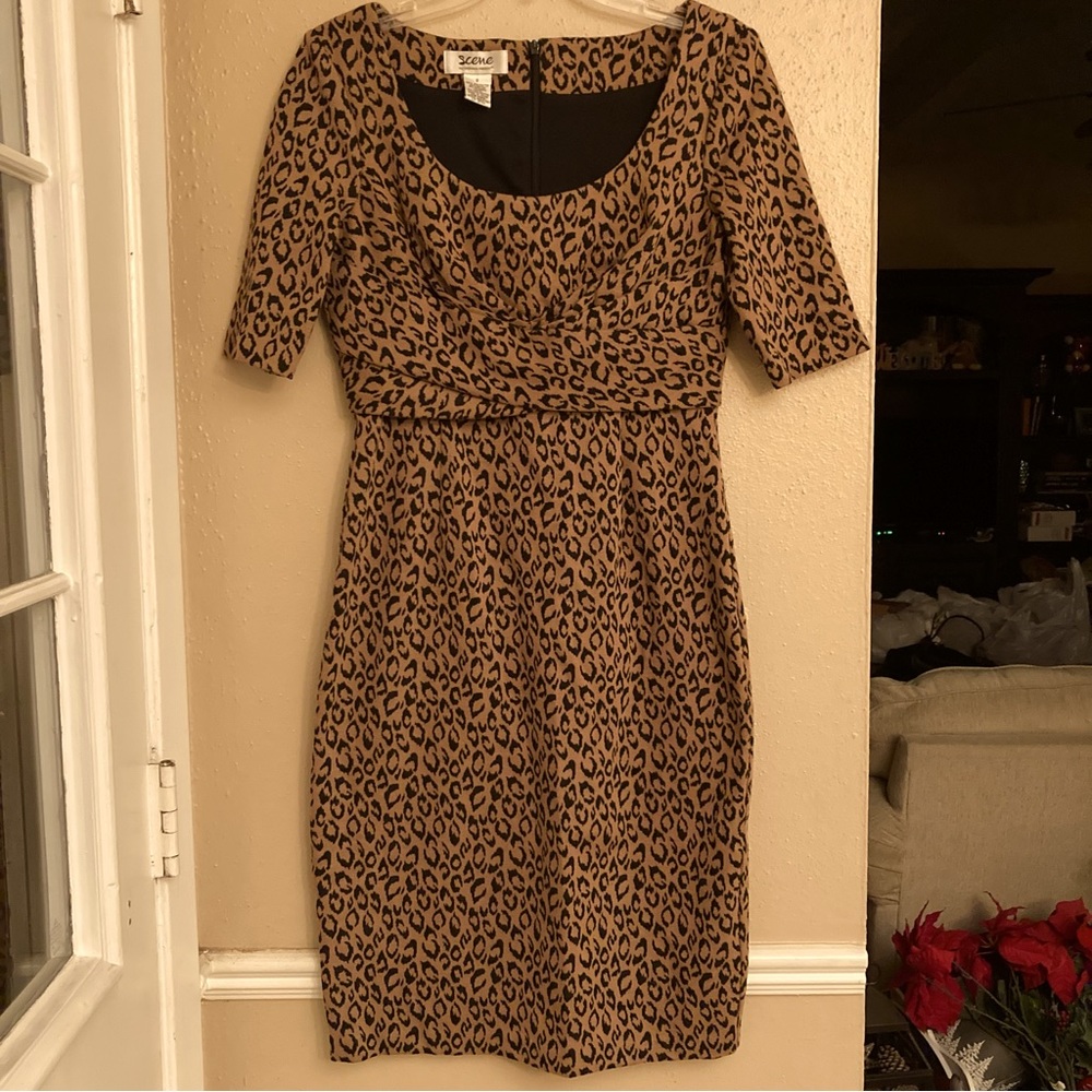 Leopard Print Dress